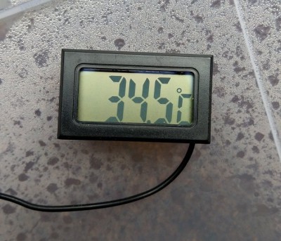 Temperatuur binnen 24 uur